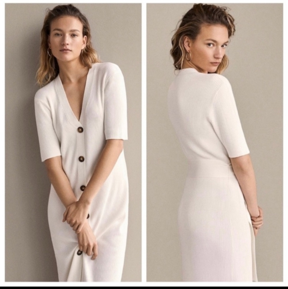 ISO Matissimo Dutti Ribbed dress size XS